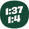 Icon showing odds ratio